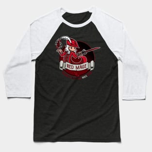 Red Mage from Final Fantasy Baseball T-Shirt